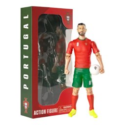 Figurina fotbalist socker 20 cm b. fernandes portugal bt83767