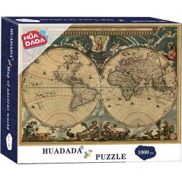Puzzle de 1000 de piese HUADADA, carton, multicolor, 50 X 70 cm