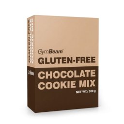GymBeam Mix pentru cookies cu ciocolată fără gluten 300 g