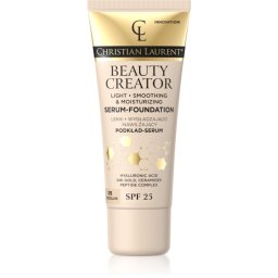 Christian Laurent Beauty Creator machiaj ușor de hidratare SPF 25 culoare 05 Porcelain 30 ml