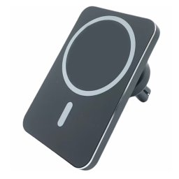 Suport telefon auto Andowl Q PD21 negru cu incarcare wireless reglabil