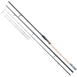 Lanseta feeder fibra de carbon Baracuda Master Feeder 3.9 m A: 150 g, 3 tronsoane