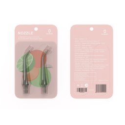 Set 2 duze ortodontice Oclean N10, Compatibile cu W10, Curatare zilnica, Roz