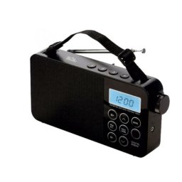 Radio portabil SAL RPR 3LCD, digital world receiver, Negru