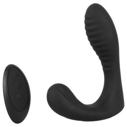 Intense - vibrator prostatic cu telecomandă (negru)