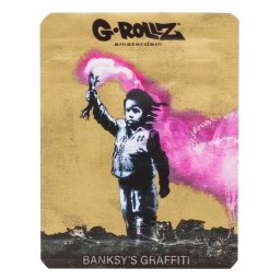 G-Rollz Pungi ziplock anti-miros Banksy Torch Boy 65x85mm x1