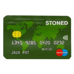 Pungi ziplock anti-miros Amsterdam Card Stoned 85x55mm x1