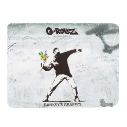 G-Rollz Pungi ziplock anti-miros Banksy Flower Thrower 105x80mm x1