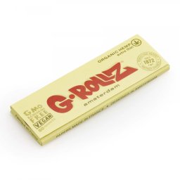 G-Rollz Foite din canepa Bio extra-subtiri 1/4 x50