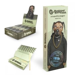 G-Rollz Foite + 50 Filtre Rap Medicago Sativa 1/4 x50