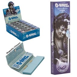 G-Rollz Foite + Filtre + Poker Blue Spark King Size Slim x50
