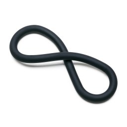 Perfect Fit Silicone Hefty Wrap Ring Cockring 30.5cm Black