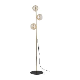 BRILAGI - Lampadar VULCANO 3xG9/8W/230V auriu/bej fumuriu