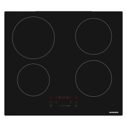 Plita Incorporabila Heinner HBHI-M4ZBSTC | 4 Arzatoare, Gaz, Negru, 59x52cm