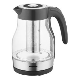Fierbator Electric Heinner HEK-TF2200GBK | 2200W, 1.7L, Filtru Ceai, Negru