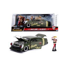 Masinuta metalica Harley Quinn DC Bombshells 1951 Mercury scara 1:24