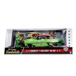 Masinuta metalica Chevy Bel Air 1953 Poison Ivy DC Bombshells 1:24
