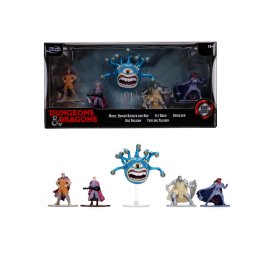Set 5 figurine din metal Dungeons & Dragons, 4 cm, multicolor
