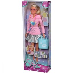 Papusa Steffi Love Pastel Fashion 29 cm cu accesorii fashion