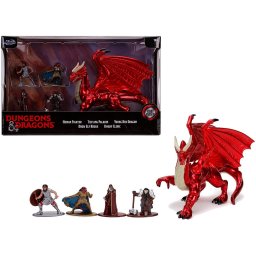 Set 5 figurine din metal Dungeons & Dragons, 4 cm, colectie fantasy