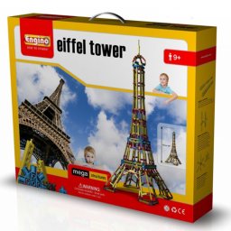 Set constructie Turnul Eiffel Engino, 1354 piese, 1,5 m, 9+