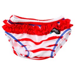 Slip de baie copii Swimpy SeaLife rosu, marimea L, 12-18 luni