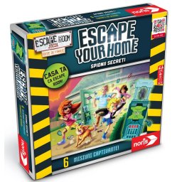 Joc Escape Your Home Spionii Secreti, 6 misiuni, 3-6 jucatori