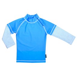 Tricou de baie pentru copii Blue Ocean 110-116, protectie UV UPF50+ Swimpy
