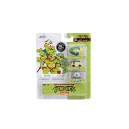 Set 3 masinute metalice Testoasele Ninja Nano Hollywood Rides 4 cm