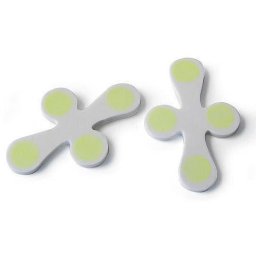 Protectii fosforescente pentru colturi din poliuretan REER, set 2 buc