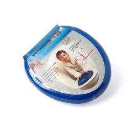 Reductor toaleta pentru copii Reer, buretat, ergonomic, portabil, albastru