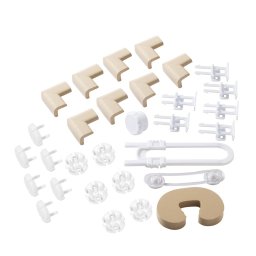Kit 30 piese pentru protectii mobilier si siguranta copii Clevamama