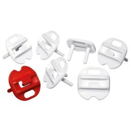 Protectii universale pentru prize electrice REER, set 6 bucati