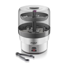 Sterilizator biberoane cu abur Reer VapoMax, 6 biberoane, oprire automata
