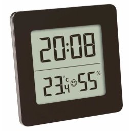 Termometru si higrometru digital TFA cu ceas, alarma si afisaj mare