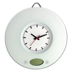 Cantar de bucatarie cu ceas TFA, din sticla securizata, capacitate 3 kg