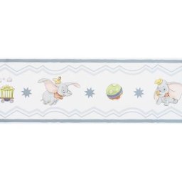 Bordura autoadeziva pentru perete Dumbo Disney, 5 m x 15,9 cm