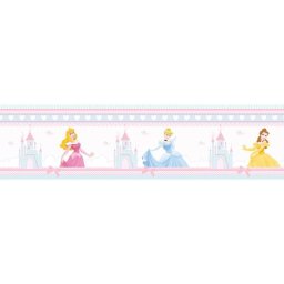 Bordura autoadeziva pentru perete Disney Princess, 5 m