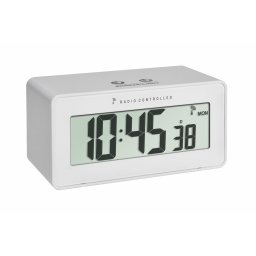 Termometru si higrometru de interior cu ceas si ecran LCD iluminat TFA