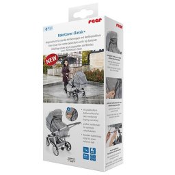 Protectie de ploaie universala cu fermoar pentru carucior Reer RainCover Classic+