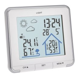 Statie meteo wireless TFA LIFE cu senzor extern inclus, alba