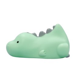 Lampa de veghe LED copii Dino, lumina reglabila, timer 15 min, turcoaz, Reer