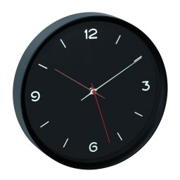 Ceas de perete silentios negru, analog, minimalist, TFA 60.3056.01
