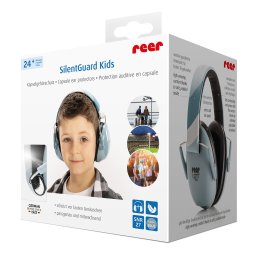 Casti antifonice pentru copii Reer SilentGuard Kids SNR 27, albastre, 5+ ani