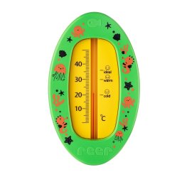 Termometru de baie pentru copii Reer, fara mercur si BPA, verde