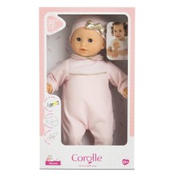 Papusa bebelus Corolle Manon 30 cm cu corp moale si ochi adormiti