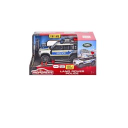 Masinuta de politie Land Rover Majorette cu lumini si sunete