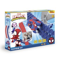 Circuit flexibil Smoby Spidey Flextreme cu masina, 4 ani+