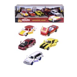 Set 5 masinute metalice Majorette Editie Aniversara 60 de ani