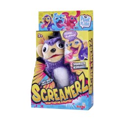 Jucarie de plus interactiva Simba ScreamerZ Maimutica violet